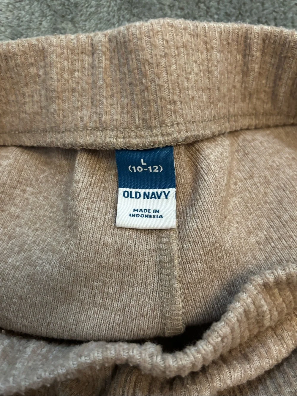 Old Navy Brown Knit Flare Kids Pants